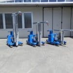 Mini crane with capacity up to 500 kg.